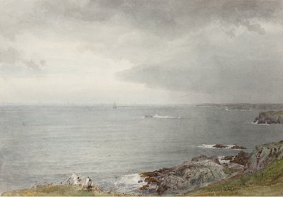 Der kommende Regen, Narragansett Bay, ca. 1874-80 von William Trost Richards